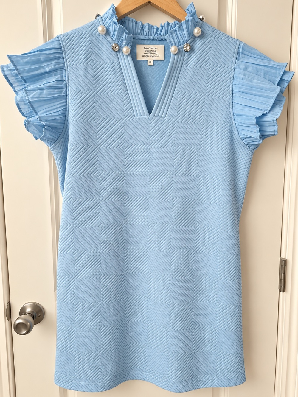 Simply Southern light blue dress in a women’s size Medium